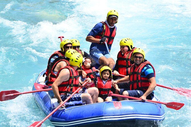 Family Rafting Trip at Köprülü Canyon Incl. Lunch from Alanya - On the River: How the Raft Ride Works for Families