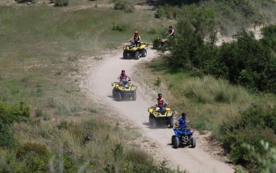 From Alanya: Quad/ATV Safari Tour - From hotel pickup to the forest station in Taurus country
