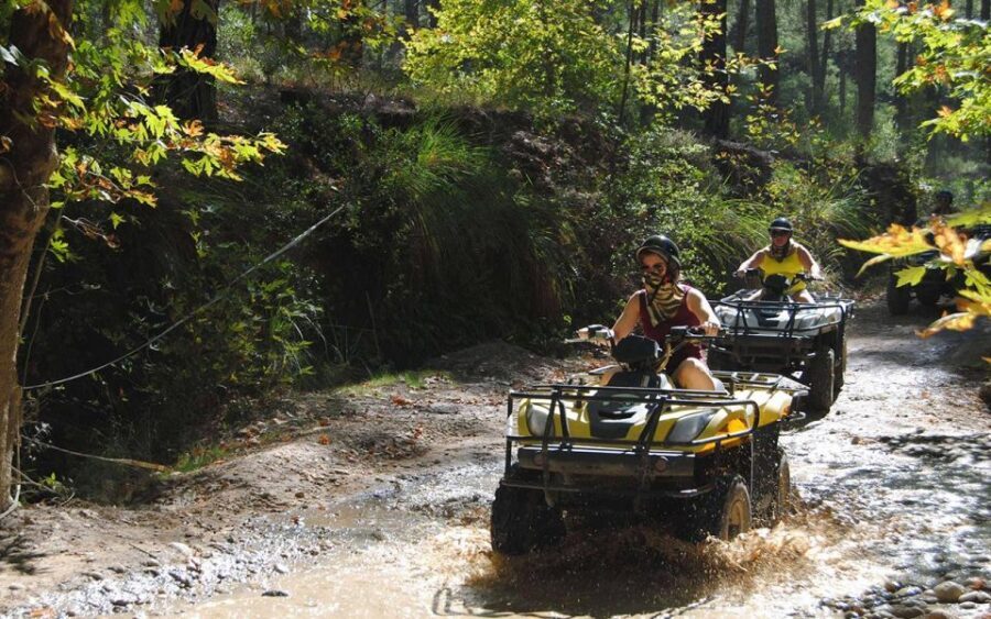 From Alanya: Quad/ATV Safari Tour - What happens in the 20 km riding portion (and why it feels like a workout)