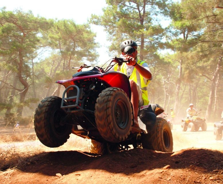 From Alanya: Quad/ATV Safari Tour - The quads: automatic controls that make beginners comfortable