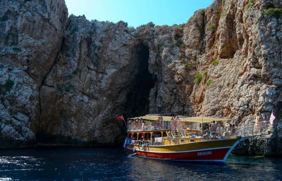 From Alanya, Side To Adrasan Suluada Boat Tour with Lunch - Natural water springs and the Cave of Love: pretty stops with real texture