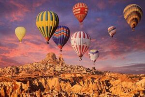From Antalya: 2-Day Cappadocia, Cave Hotel, & Balloon Tour - Day 1 underground mysteries, Uchisar sunsets, and Pigeon Valley hikes