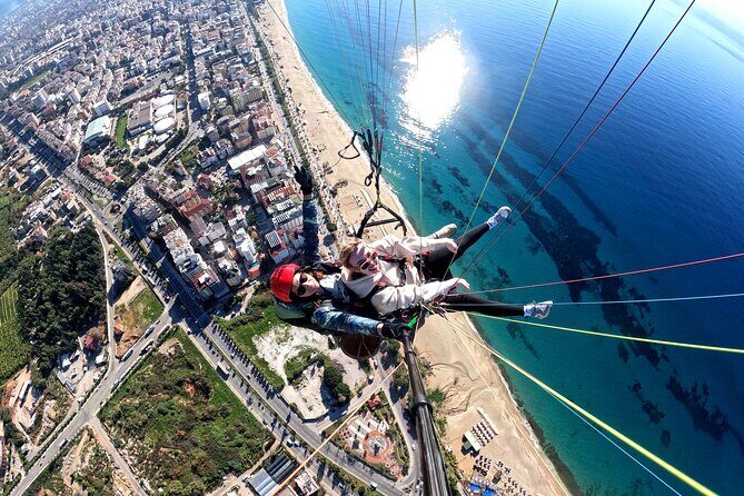 From Antalya Alanya Tandem Paragliding With Beach Visit - Safety, Equipment, and the Team Dynamic You Want to Feel