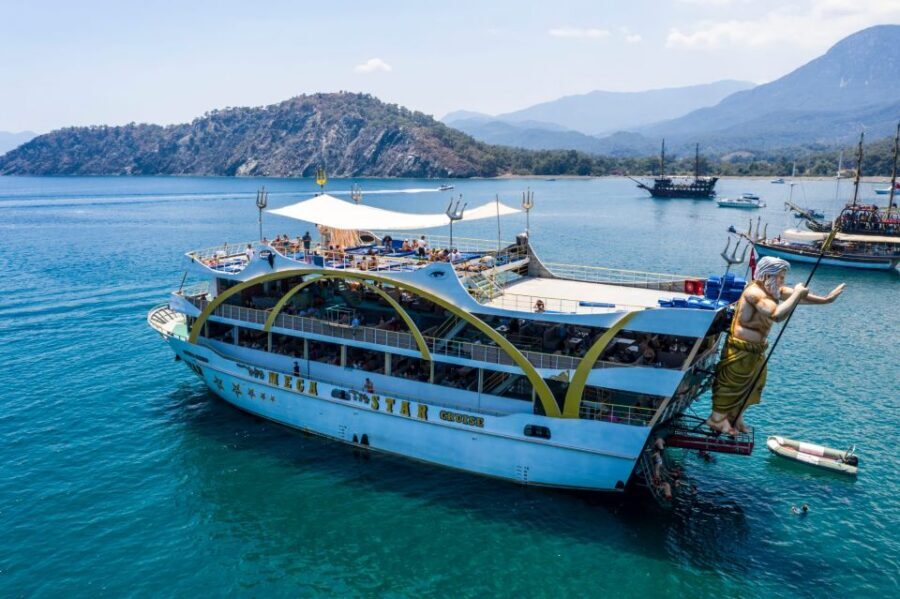 From Antalya: Full-Day Boat Tour with Lunch and Foam Party - A Mediterranean boat day from Belek and Kemer (with built-in fun)