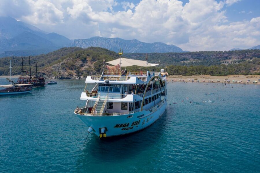 From Antalya: Full-Day Boat Tour with Lunch and Foam Party - Getting on board: pickup, marina, and the “Mega Star Boat” reality