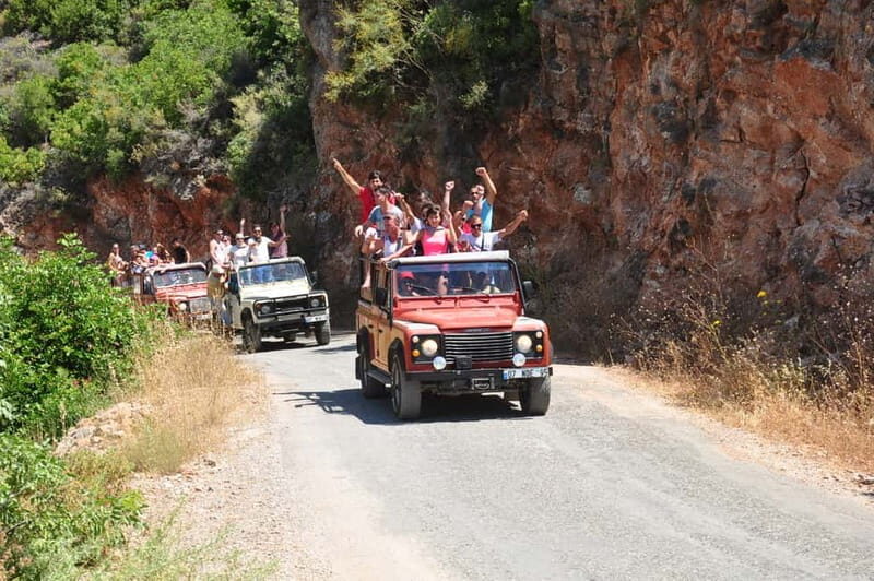 From Antalya: Jeep Safari Tour For All Ages - What to wear and pack for dusty mountains and river time