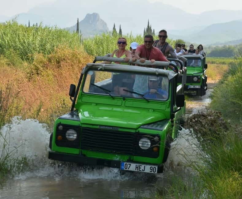 From Antalya: Jeep Safari Tour For All Ages - Open-top jeeps and hotel pickup: how the day starts