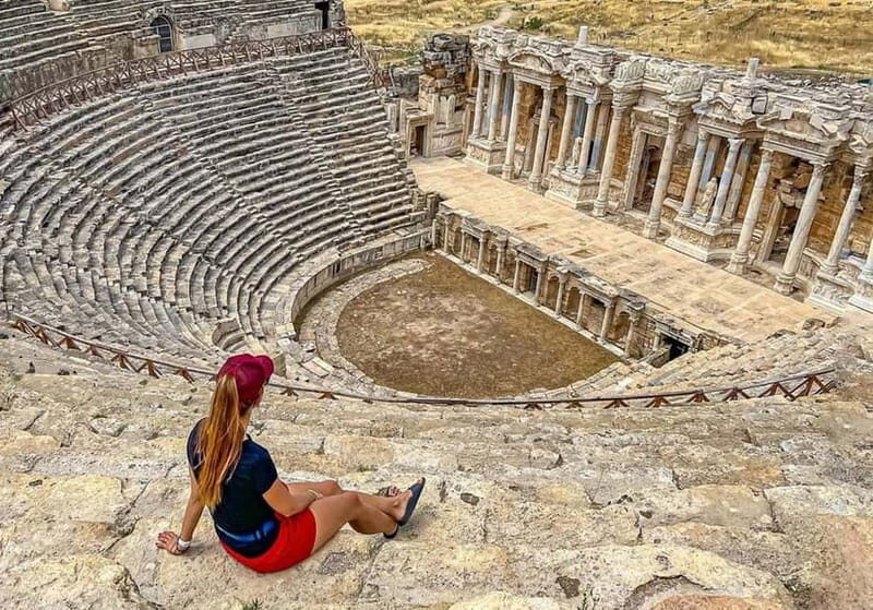 From Antalya/Kemer: Pamukkale & Hierapolis Day Trip w/Meals - Pamukkale Hot Springs and the Walk-Then-Soak Rhythm