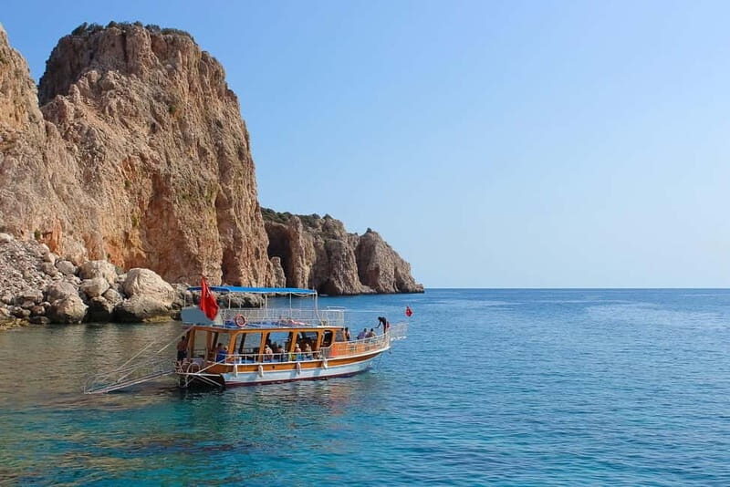 From Antalya/Kemer: Suluada Boat Trip w/Lunch & Snorkeling - From Antalya or Kemer to Adrasan: the road part that sets the day up