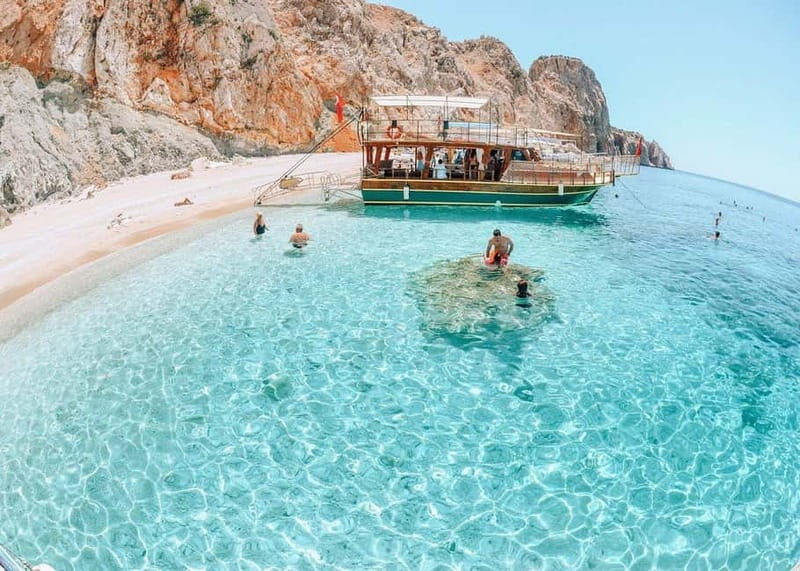 From Antalya/Kemer: Suluada Island Boat Trip with Sunset - From Antalya and Kemer to Adrasan Harbor: the ride matters