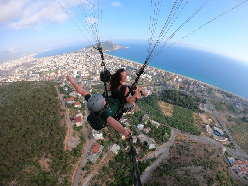 From Antalya/Side: Tandem Paragliding in Alanya - Getting there from Antalya and Side: transfer time and drop-off variety