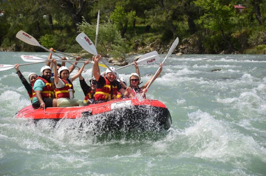 From Belek: Fully Combo Zipline, Quad Safari, Rafting, Lunch - Getting to Roma Rafting and how the day usually runs