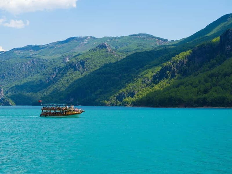 From Belek: Green Canyon Boat Trip with Lunch and Drinks - Key highlights you’ll actually care about