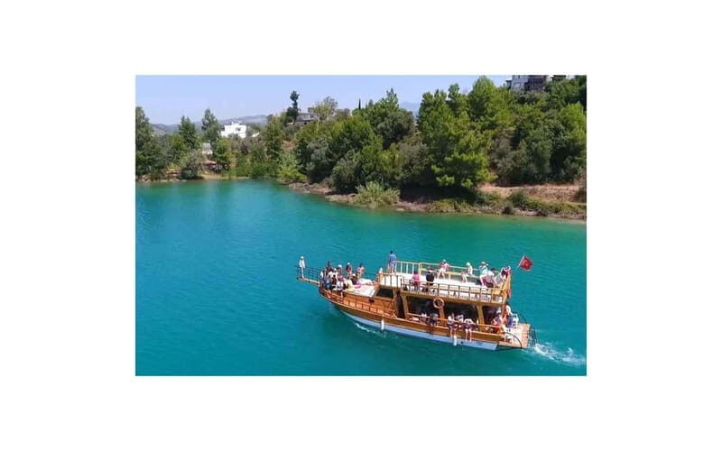 From Belek : Jeep safari offroad and boat tour with lunch - Green Lake Boat Ride: 2 Hours of Quiet Water Time (Plus a Swim Break)