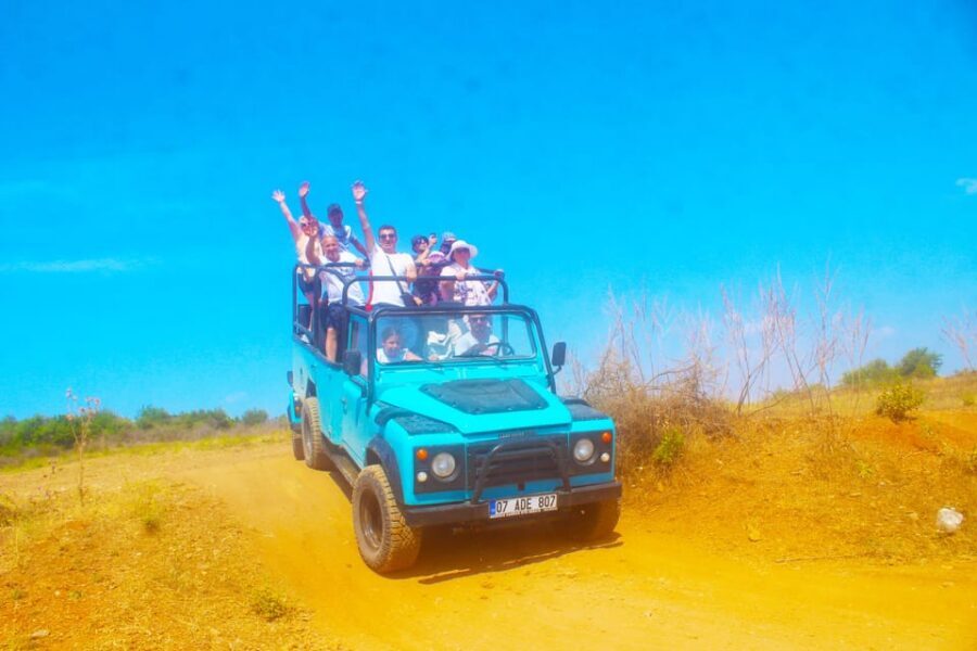 From City of Side: Adventure Jeep Safari Tour - Oymapınar Dam and Green Canyon: viewpoints and summer water wars