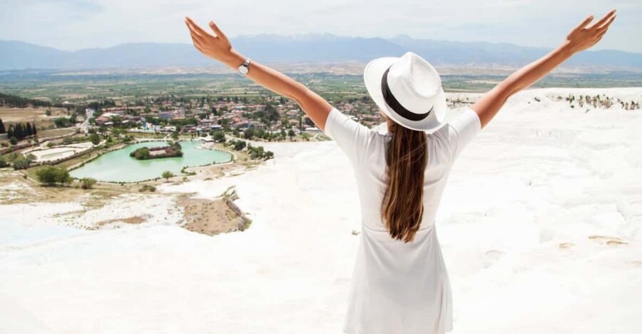 From City of Side: Pamukkale & Hierapolis Day Tour w/ Lunch - Side to Pamukkale Logistics: The Long Van Ride Reality