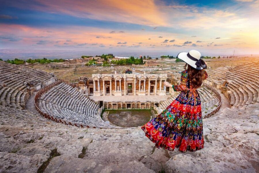 From City of Side: Pamukkale & Hierapolis Day Trip w/ Lunch - Cleopatra’s Antique Pools: the extra swim that people talk about