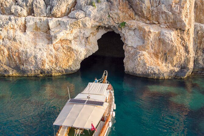 From Demre: Private Boat Trip to Kekova - Cruising Dolchiste: seeing the Sunken City without stepping into restricted water