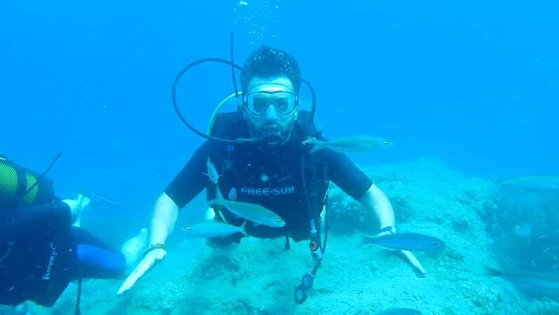 From Side: Guided Scuba Diving in Alanya w/ Lunch & Transfer - Your 6-Hour Schedule: Pickup, Briefing, Two Water Entries, Lunch, Repeat