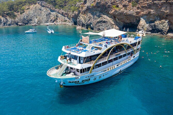 Full-day Boat Tour from Antalya with Lunch and Foam Party - Pirate Bay and the Olympos-Area Swim Stops: How the Sea Time Plays Out