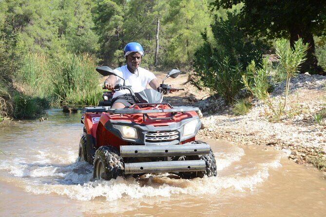 Full-Day Rafting, Ziplining, Quad and Buggy Adventure from Side/Manavgat - Tazi Canyon quad safari and buggy ride: expect dirt, not just speed