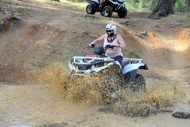 Full-Day Rafting, Ziplining, Quad and Buggy Adventure from Side/Manavgat - Ziplining after the park: short thrill, good photos potential