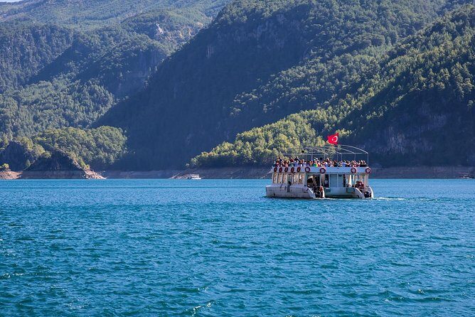 Green Canyon Boat Tour from Alanya (Included lunch) - English guide and the reality of group cruising
