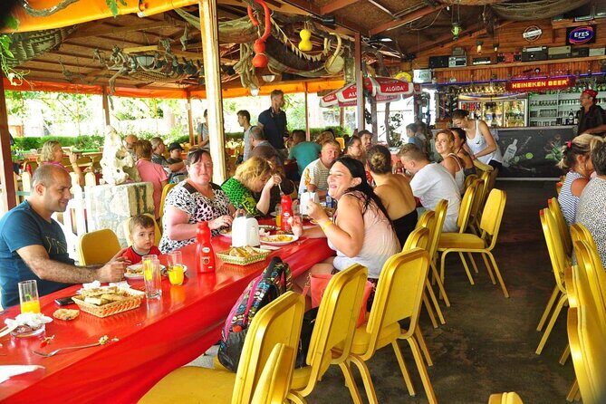 Green Canyon Boat Trip and Bus Safari Tour w/Lunch - Green Lake catamaran cruise: calm water, real views