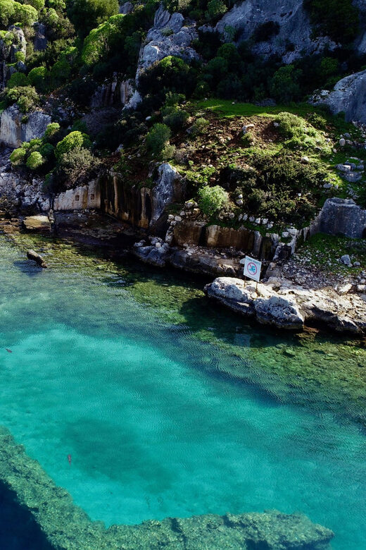 Kas: Kekova and Simena Sunken City Sea Kayaking - Shipyard Bay: Setting the Scene Before the Ruins