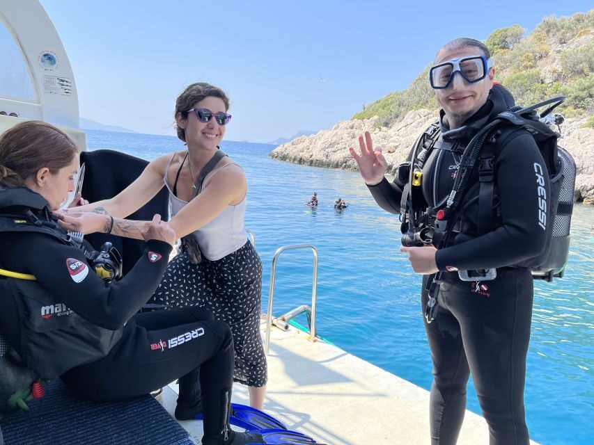 Kas: Scuba Diving Experience - Your 7-hour flow: skills check, equipment, then one guided underwater session