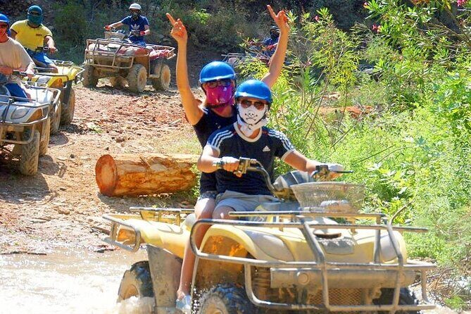 Kemer Adventures ATV Quad Safari Tour with Transfer - Riding the Göynük Canyon Region: rocks, forests, and dusty moments