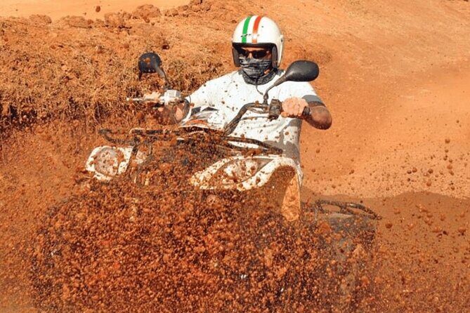 Kemer Adventures ATV Quad Safari Tour with Transfer - Safety briefing and the practice course at the campsite