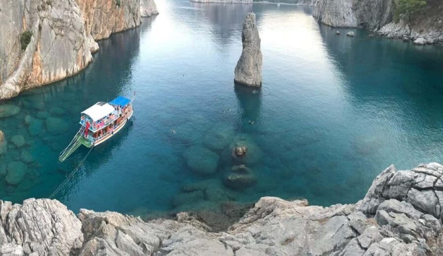 Kemer Porto Genoese-Sazak Bays Boat Trip With Mud Baths - Lunch, Drinks, and What You’ll Want to Bring