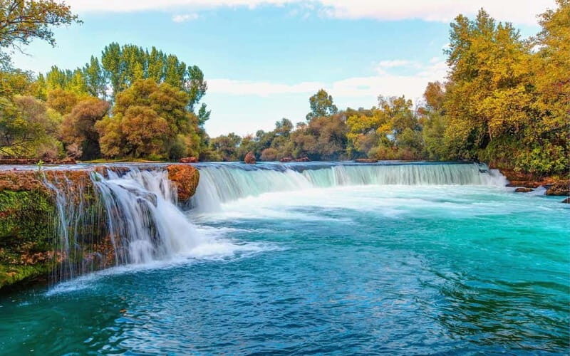 Manavgat Grand Bazaar With River Boat And Waterfall Tour - Getting there: hotel pickup and the Diamond Premium Hotel meeting spot