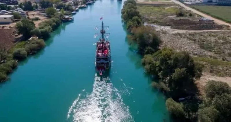 Manavgat River Cruise & Bazaar +Waterfall Tour: Side, Alanya - Manavgat Waterfall: a manageable natural stop after you’ve eaten