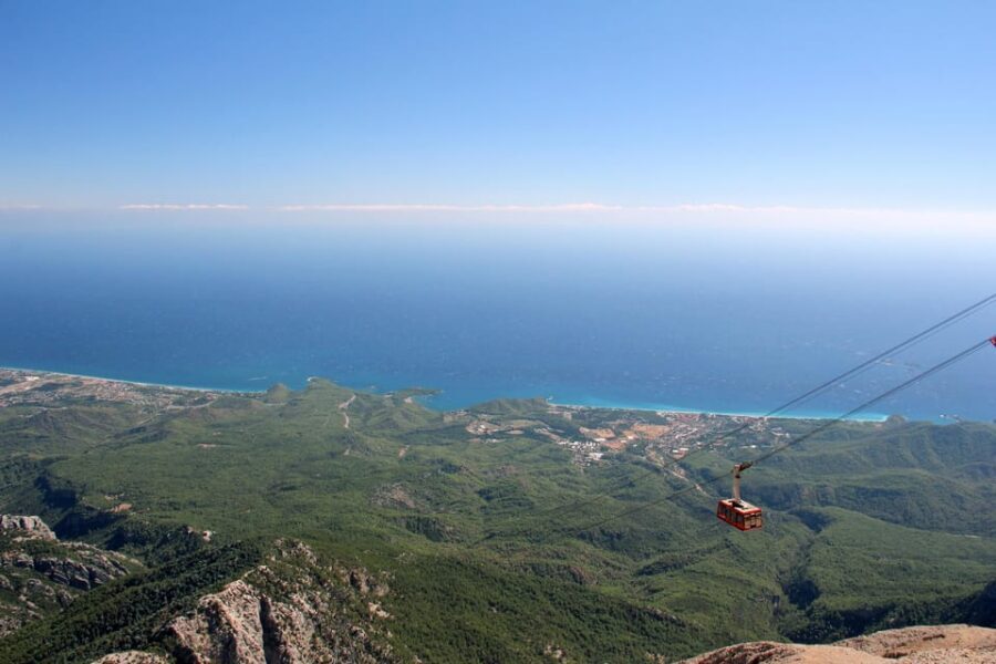 Olympos Teleferik Tahtalı Mountain Cable Car Ticket - Tahtalı Mountain views: Mediterranean Coast, Bey Mountains, and wildlife