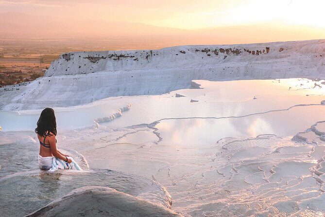 Pamukkale Full-Day Tour from Antalya with Lunch - Pamukkale Thermal Pools: The Cotton Castle Look, Wading, and Swimming