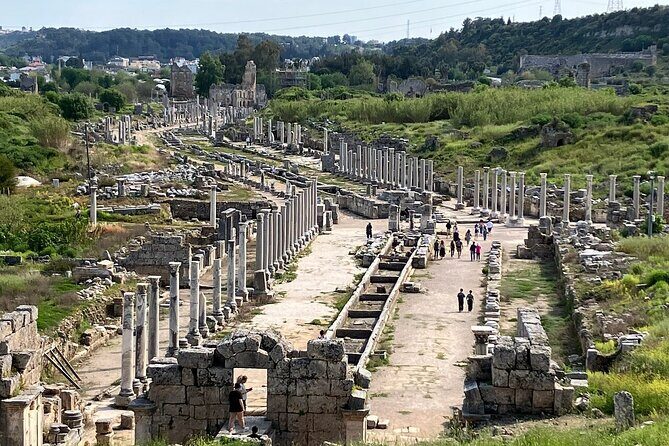 Perge, Aspendos, Side & Waterfall Full-Day Tour from Antalya - A smooth way to hit Perge, Aspendos, Side, and Manavgat
