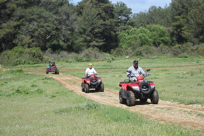 Quad Safari from Alanya at the Taurus Mountains - The river stop: how to not show up looking like a sand pile