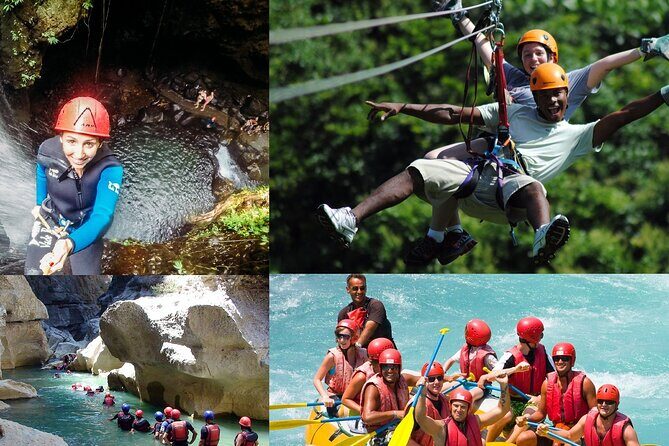 Rafting at Koprulu Canyon with Zipline Incl. Lunch f/Alanya - Price and value: $40.72 for a lot of gear and time
