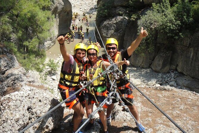 Rafting at Koprulu Canyon with Zipline Incl. Lunch f/Alanya - What’s included vs what you should plan to bring