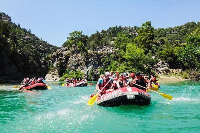Rafting at Koprulu Canyon with Zipline Incl. Lunch f/Belek - Koprulu Canyon from Belek: the 9-hour hit of nature time