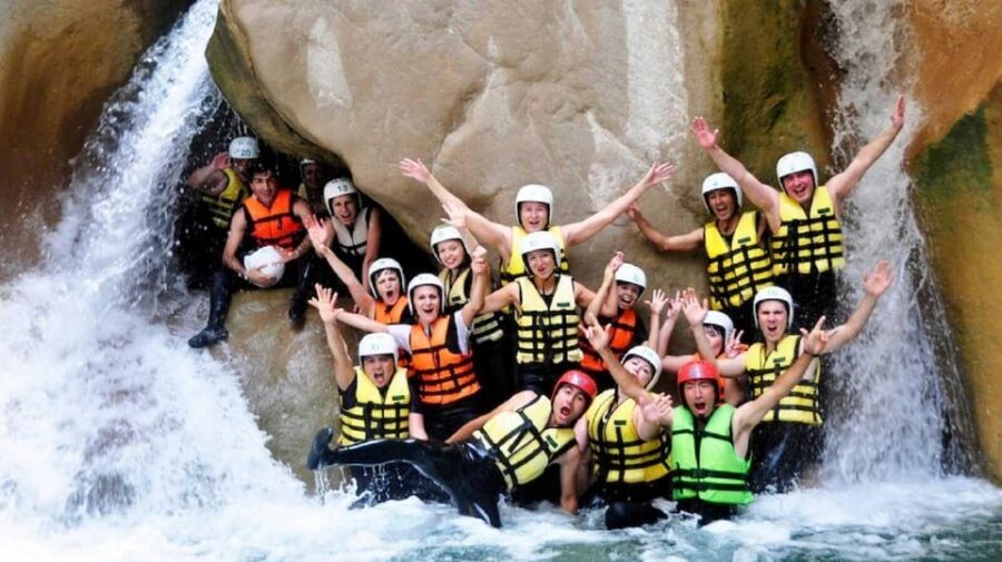 Rafting, Buggy or Quad, Zipline, Canyoning (4 in 1) Tour - Canyoning hiking in Köprülü: the wet, gritty part of the day