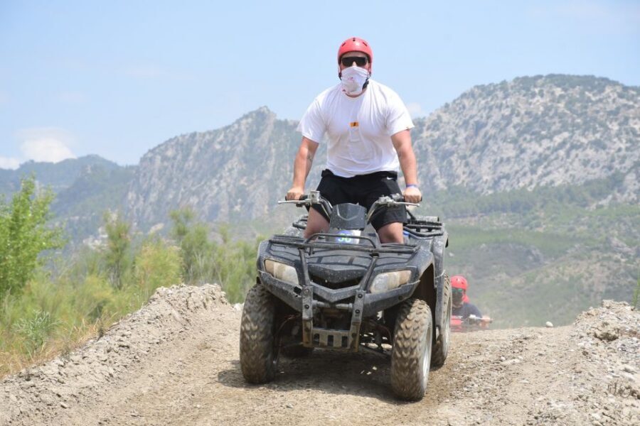 Rafting & Quad Safari Combi Tour - Quad safari circuit on a 250cc bike after lunch