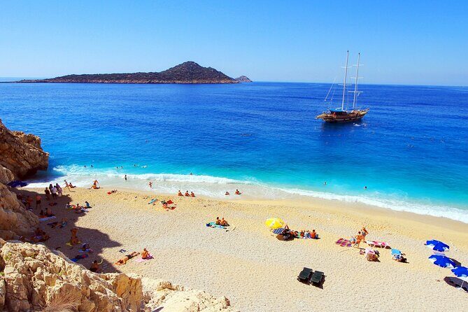 Saklikent Canyon Safari Tour From Kas and Kalkan - Kaputaş Beach: a famous swim break with 160 steps