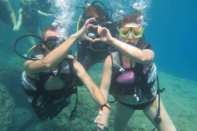 Scuba Diving Tour in Kemer with Lunch and Transfer - Morning Session: Guided Underwater Sites, Canyons, and Marine Life