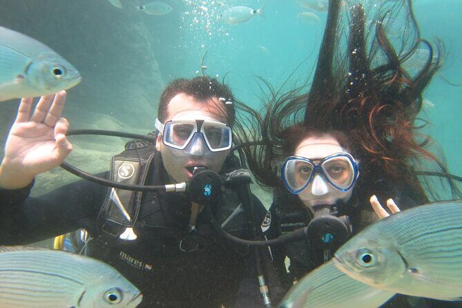 Scuba Diving Tour With Lunch in Alanya - Lunch between sessions: pasta, nuggets, salad, and bread