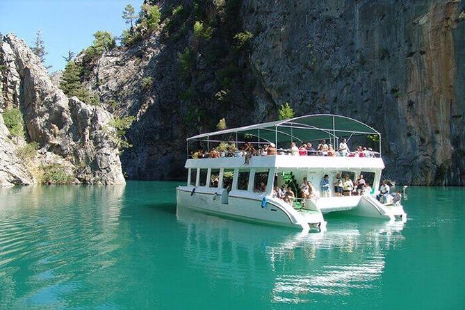 Side-Alanya: 5-Hour BoatTour inGreen Canyon with Lunch SoftDrinks - How the Green Canyon Boat Day Works from Side