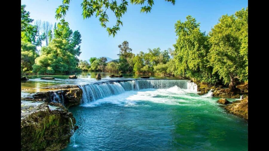 Side, Alanya: Green Canyon Boat, Waterfall&Orchards Mix Tour - Manavgat Mosque: calm culture and easy, respectful sightseeing