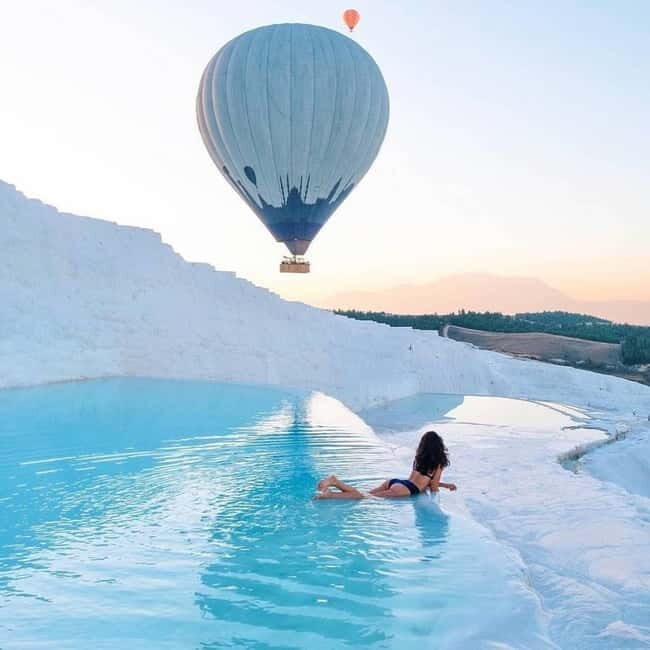 Side/Alanya: Pamukkale Hot Air Balloon Flight w/Lunch - A long day from Side, timed for Pamukkale sunrise